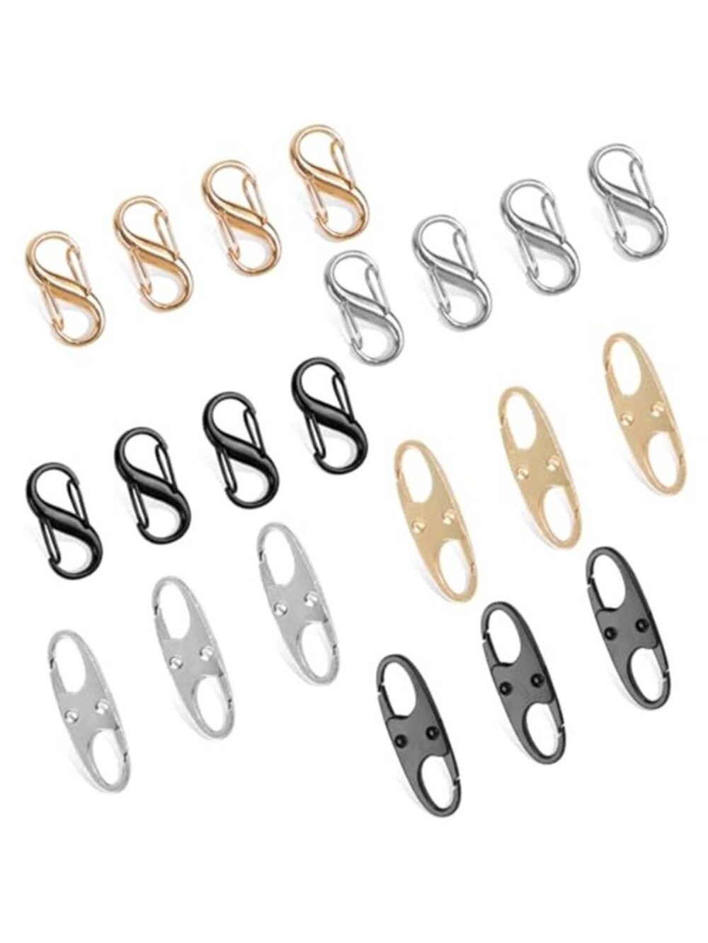 Lock Combo Total 21PCS Clips Anti-Theft Locks Anti-Theft for Luggage